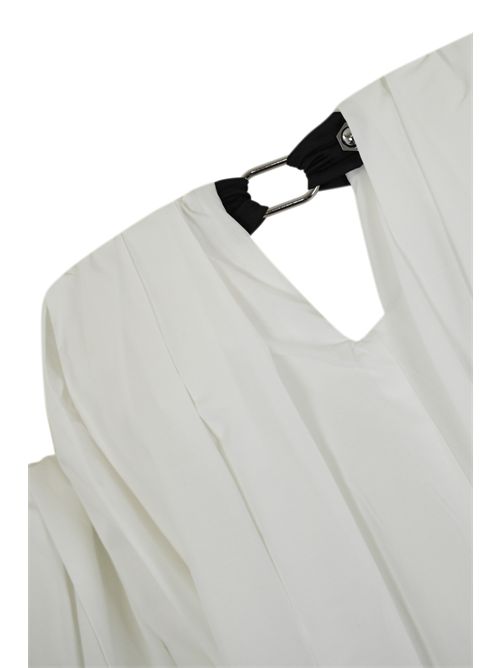 Abito a palloncino Bert in popeline Bianco PINKO | 105211 A2LDZZ1